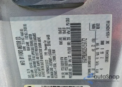 2018 Ford Mustang z USA, uszkodzony, nr VIN 1FATP8UHXJ5155172